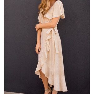 Joyfolie Nigella Dress in Golden Hour